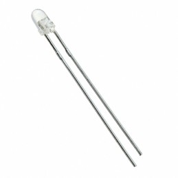 10 pcs : WP710A10PGC - LED GREEN CLEAR T-1 T/H