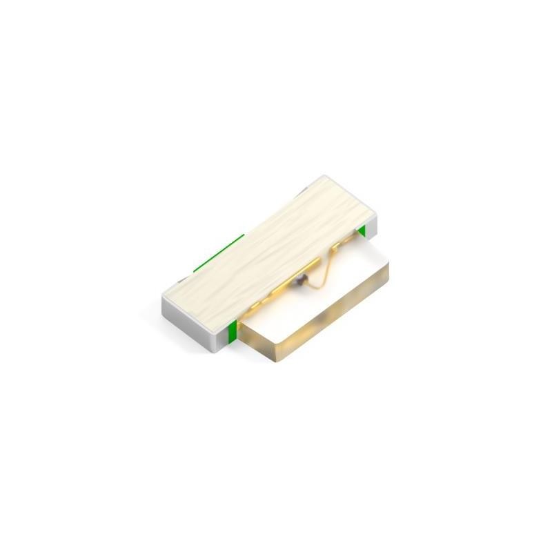 10 pcs : XZMYF151W - LED YELLOW CLEAR 2SMD R/A