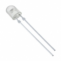 10 pcs : HTOV511040UTG - LED GREEN DIFFUSED 5MM OVAL T/H