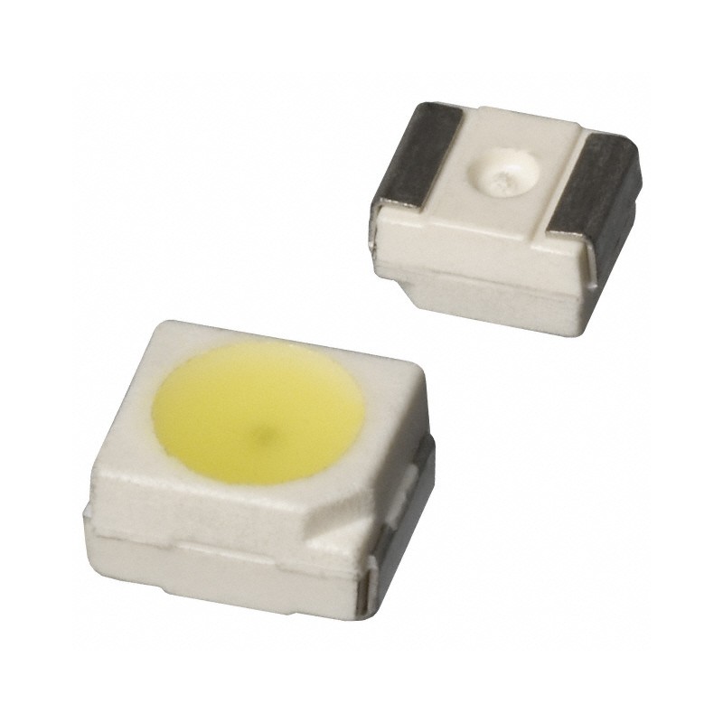 10 pcs : 5988B40107F - LED YELLOW 590NM 2PLCC SMD