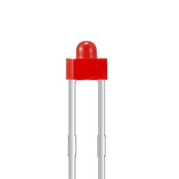 10 pcs : XLMDK61D - LED RED DIFFUSED 1.8MM T/H