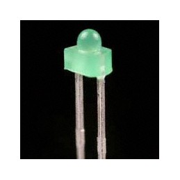 10 pcs : WP2060GD - LED GRN DIFFUSED RADIAL LEAD T/H