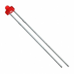 10 pcs : WP2060ID - LED RED DIFFUSED RADIAL LEAD T/H