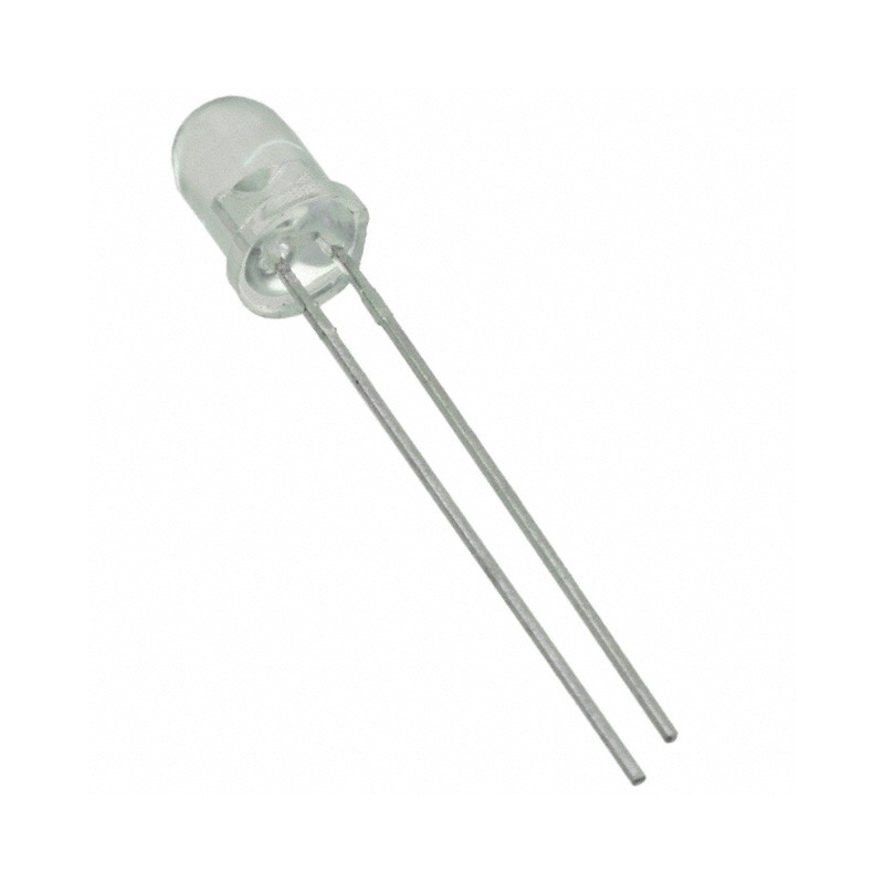 10 pcs : WP7113SEC - LED ORANGE CLEAR T-1 3/4 T/H