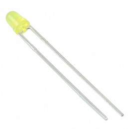 10 pcs : WP710A10SYD - LED YELLOW DIFFUSED T-1 T/H