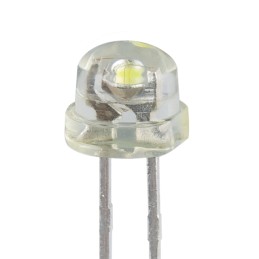 10 pcs : WP9294SECK/J3 - LED RED CLEAR 5MM ROUND T/H