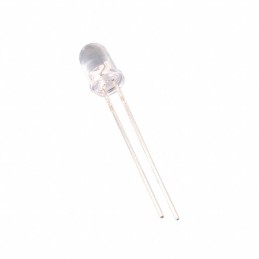 10 pcs : QBL8IB15C - LED BLUE CLEAR T-1 3/4 T/H