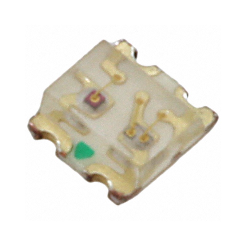 10 pcs : LTST-C195TBKFKT - LED BLUE/ORANGE CLR CHIP SMD