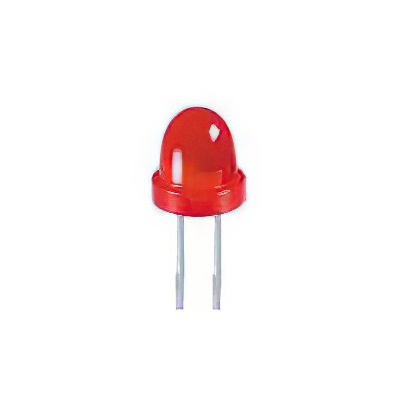 10 pcs : WP63SURDK - LED RED DIFFUSED T-1 3/4 T/H