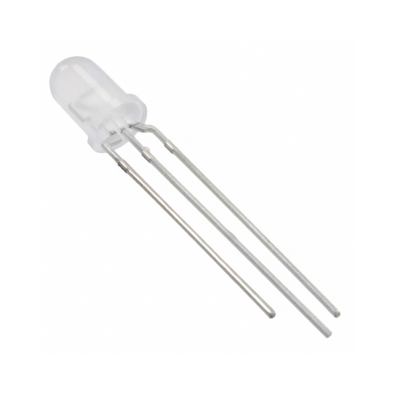 10 pcs : MV5437 - LED GREEN/RED DIFF 3 LEAD T/H