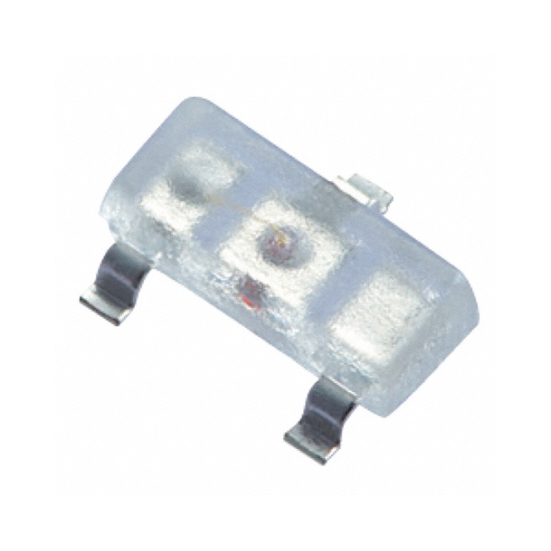 10 pcs : XZMG48WA - LED GREEN CLEAR SOT23-3 SMD