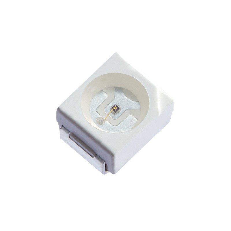 10 pcs : AA3528SYCK - LED YELLOW CLEAR 2SMD