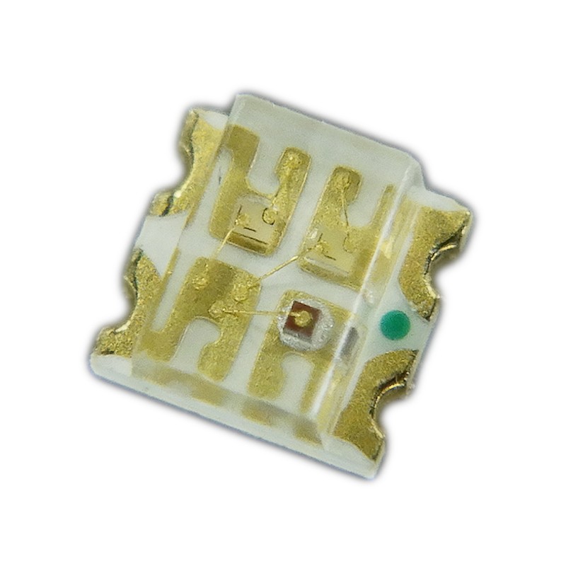 10 pcs : QBLP600-RGB-2897 - LED RGB CLEAR 4SMD
