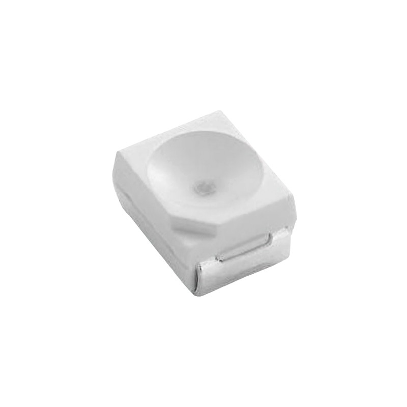 10 pcs : QLSP05B - LED BLUE CLEAR 2PLCC SMD