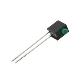 10 pcs : MV5464MP4B - LED CBI 3MM GRN DIFF RA