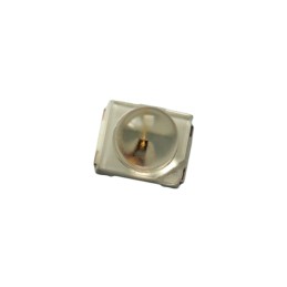 10 pcs : QBLP670D-Y - LED YELLOW CLEAR 2PLCC SMD