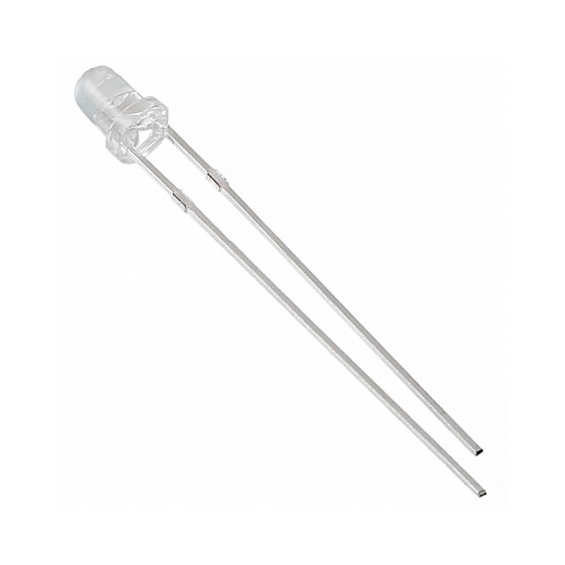 10 pcs : VAOL-3GCE4 - LED YELLOW CLEAR T/H