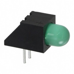 10 pcs : MV64539MP7 - LED CBI 5MM GRN DIFF RA