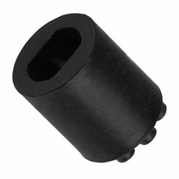 10 pcs : LTM-250 - LED MOUNT .250' BLACK