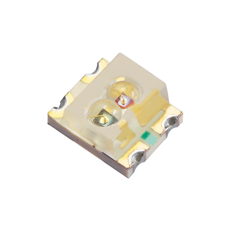 10 pcs : APBL3025SYKCGKC-F01 - LED GRN/YLW CLEAR 4SMD