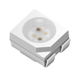 10 pcs : XZMDKVG45WT - LED GREEN/RED CLEAR 4PLCC SMD