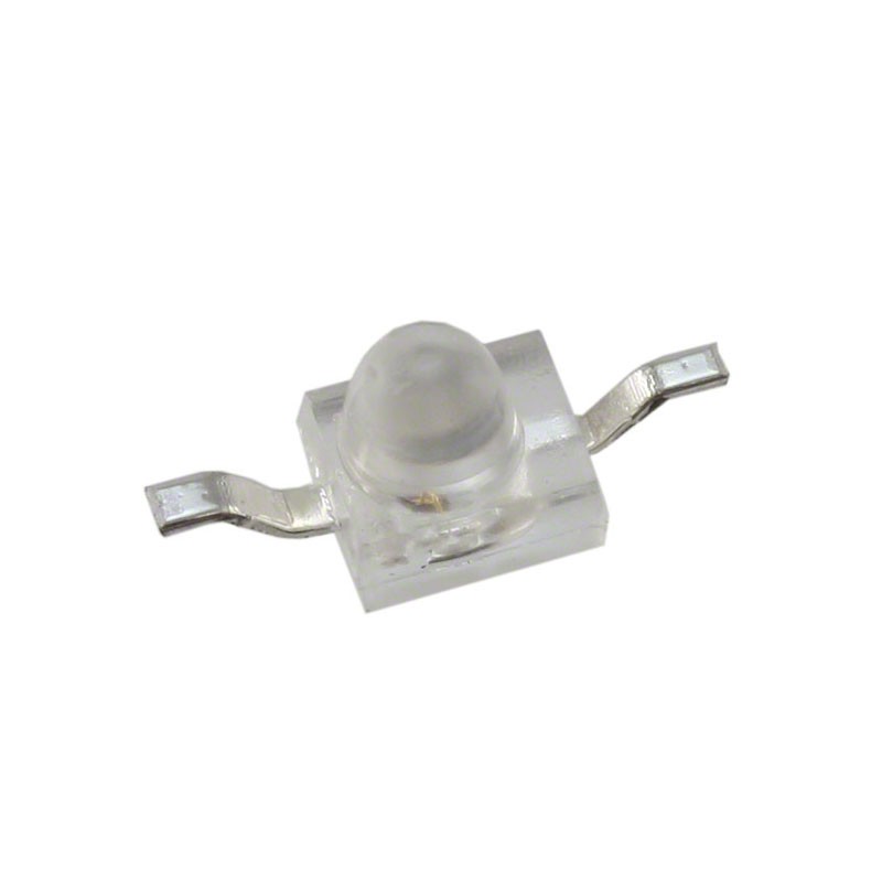 10 pcs : AM2520CGCK09 - LED GREEN CLEAR SMD BOTTOM ENT