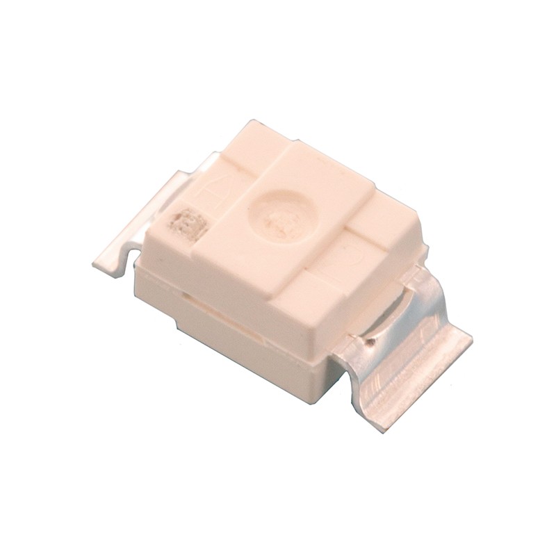 10 pcs : AA3528QBS/D09 - LED BLUE CLEAR SMD BOTTOM ENT