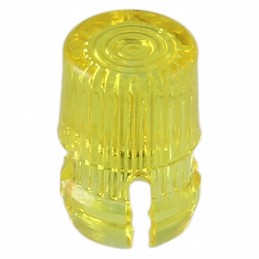 10 pcs : SML_190_YTP - LENS YELLOW FRESNEL RING SNAP IN