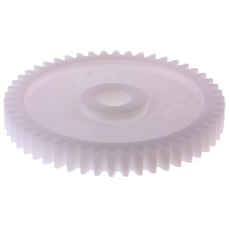 1 pcs - RS PRO POM 50 Teeth Spur Gear, 1 Module, 8mm Bore Diam, 50mm Pitch Diam, 16mm Hub Diam