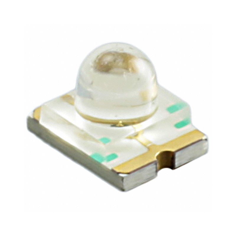 10 pcs : ASMT-BG20-AS000 - LED GREEN CLEAR SMD