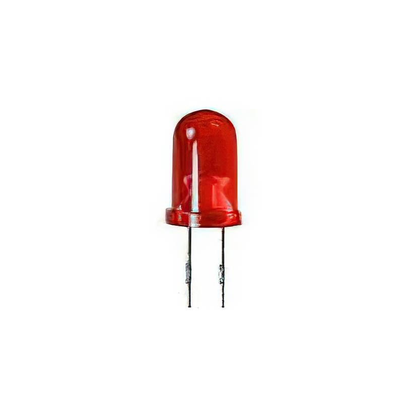 10 pcs : WP57SURKSURKD - LED RED DIFFUSED T-1 3/4 T/H
