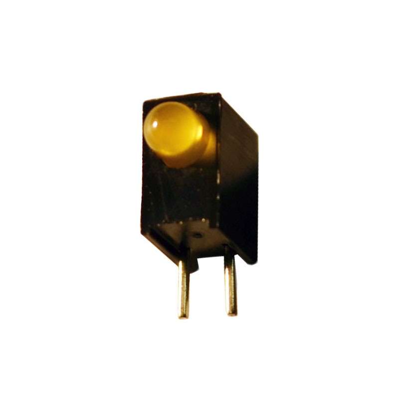 10 pcs : QBL7OA80D-MP4B - LED CBI 3MM ORNG DIFF RA