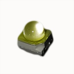 10 pcs : QBLP670D-IW-CW-2897 - LED COOL WHITE CLEAR 2PLCC SMD