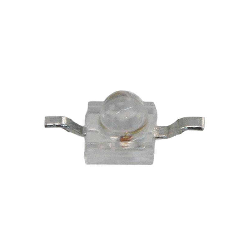 10 pcs : AM2520YC09 - LED YELLOW CLEAR SMD BOTTOM ENT