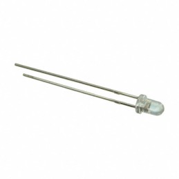 10 pcs : BL-BGX3V1 - LED GREEN CLEAR 3MM T/H