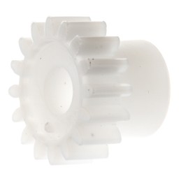 1 pcs - RS PRO POM 16 Teeth Spur Gear, 0.5 Module, 3mm Bore Diam, 8mm Pitch Diam, 6mm Hub Diam