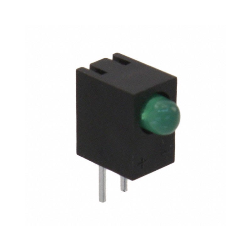 10 pcs : WP934CB/GD - LED CBI 3MM GRN DIFF RA