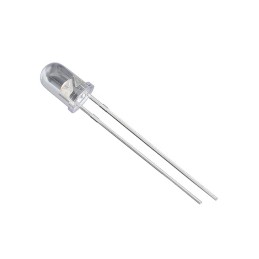 10 pcs : WP7113VRVC1C - LED PINK CLEAR T-1 3/4 T/H