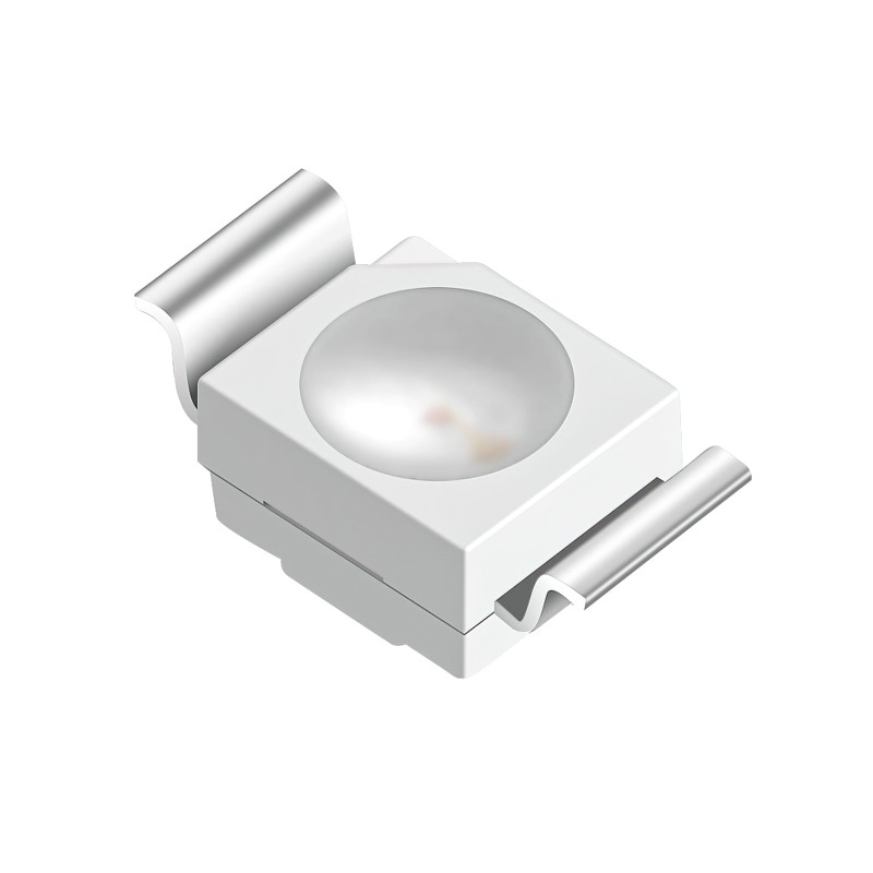 10 pcs : XZCWD45S-9 - LED WHITE CLR 2PLCC SMD BOT ENT