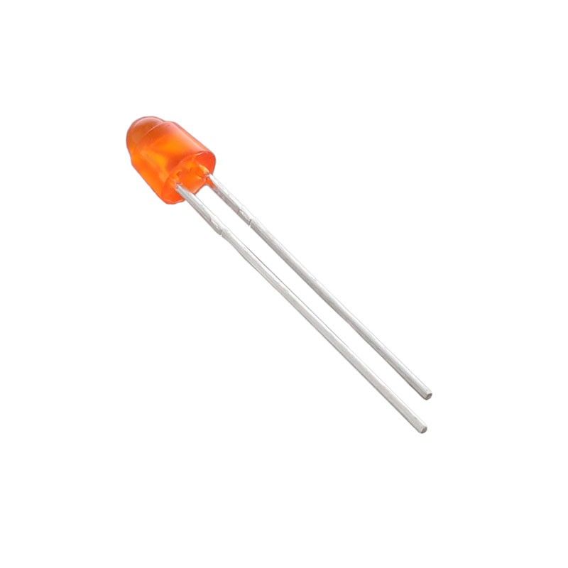 10 pcs : HL3P-BJ60-J00DD - LED HL3P ORANGE 605NM T1