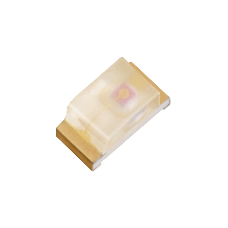 10 pcs : APHHS1005LZGCK-V - LED GREEN CLEAR 2SMD