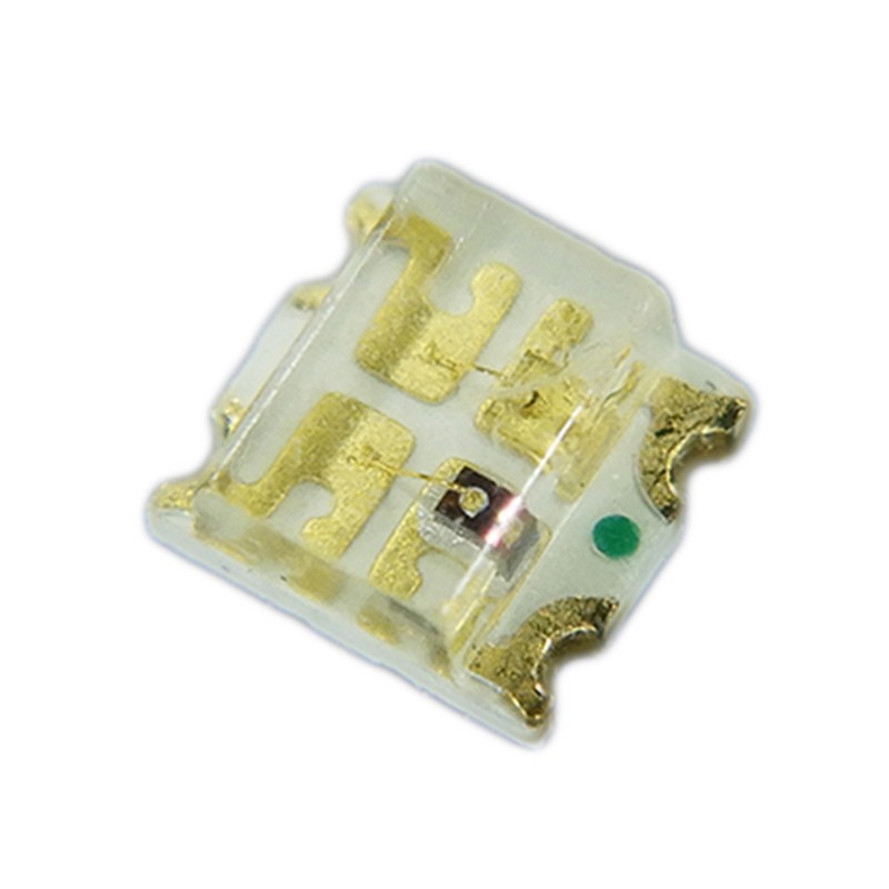 10 pcs : QBLP600-RIB - LED BLUE/RED CLEAR 0606 SMD