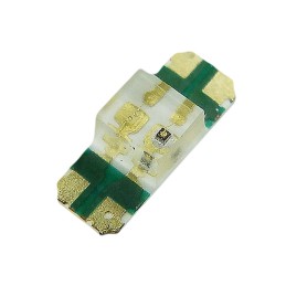 10 pcs : QBLP655R-RIB - LED BLUE/RED CLEAR 1205 SMD