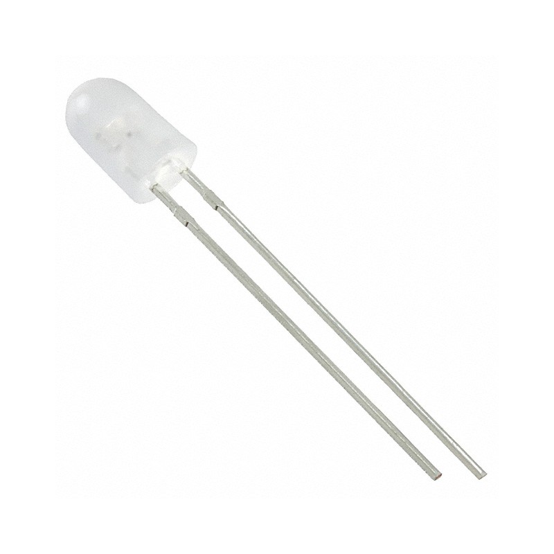 10 pcs : MT5470E-OR - LED AMBER DIFFUSED 5MM OVAL T/H