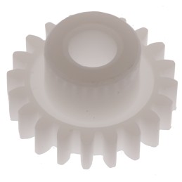 1 pcs - RS PRO POM 20 Teeth Spur Gear, 0.8 Module, 5mm Bore Diam, 16mm Pitch Diam, 10mm Hub Diam