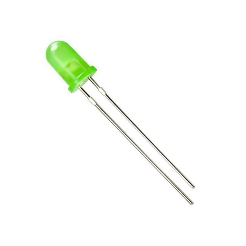 10 pcs : QBL8AG60D - LED YLW-GRN DIFFUSED T-1 3/4 T/H