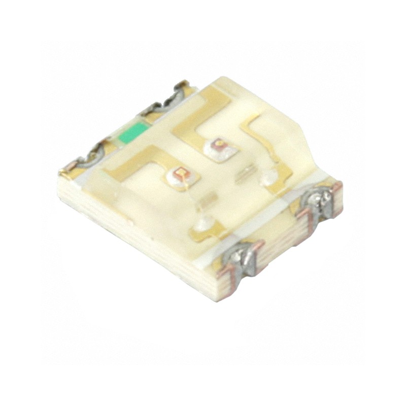 10 pcs : APBL3025SURKCGK-F01 - LED GREEN/RED CLEAR SMD