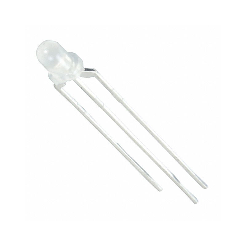 10 pcs : WP115WEGW - LED GREEN/RED DIFFUSED T-1 T/H