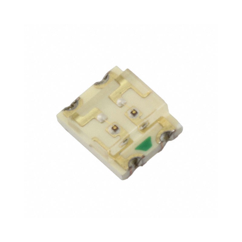 10 pcs : APB3227SURKCGKC - LED GREEN/RED CLEAR SMD