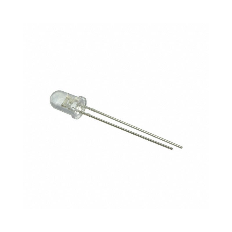 10 pcs : BL-BGX3V4V-1 - LED GREEN CLEAR T-1 3/4 T/H